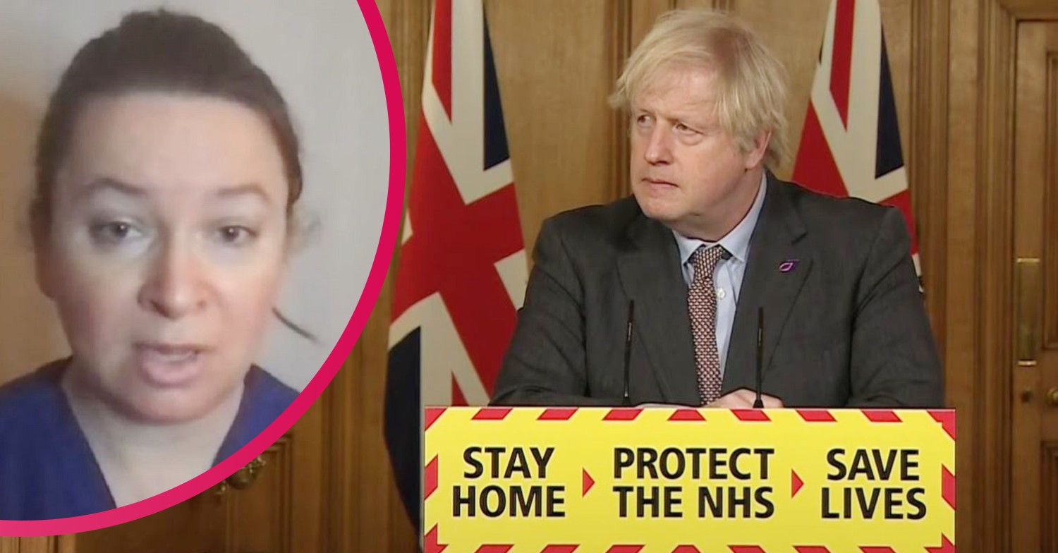 GMB doctor and Boris Johnson