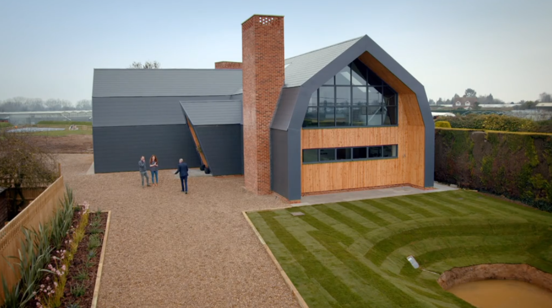 The home Nathan ans Amye built on Grand Designs