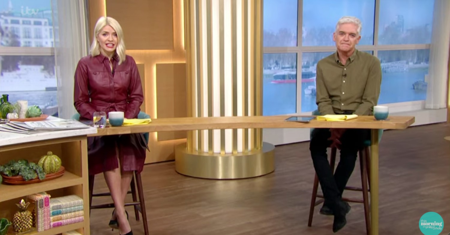 Holly Willoughby and Phillip Schofield 