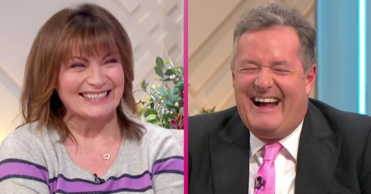 Lorraine Kelly and Piers Morgan