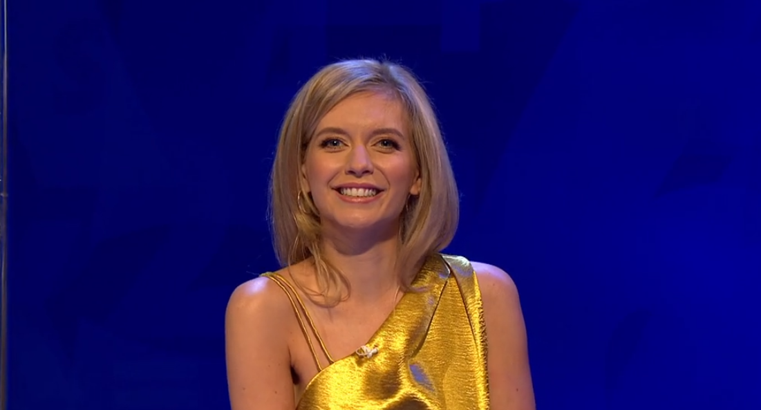 Rachel Riley on 8 Out of 10 Cats Does Countdown