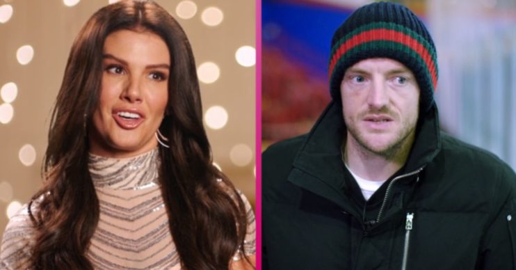 Rebekah Vardy and Jamie on Dancing On Ice