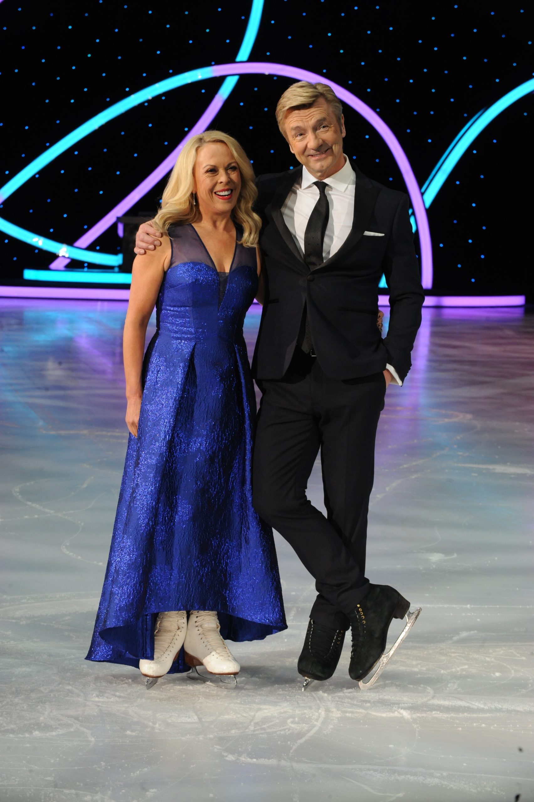 Torvill and Dean on the ice