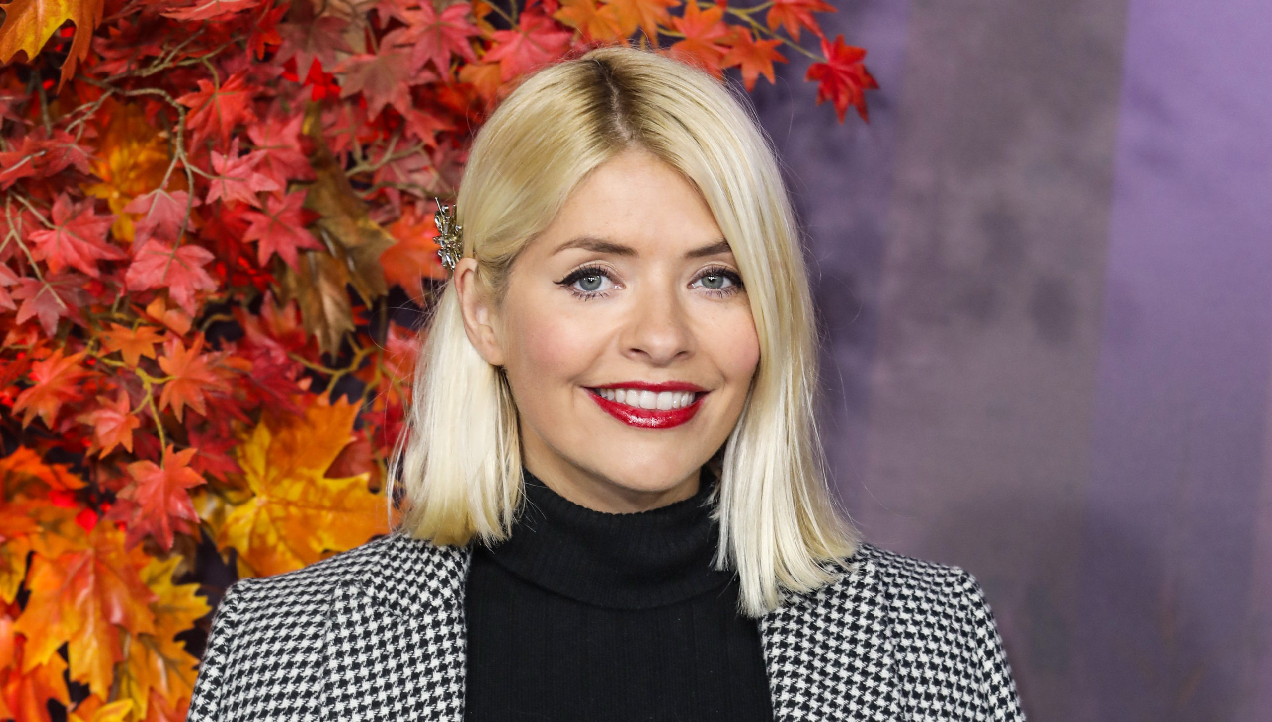 Holly Willoughby on the red carpet