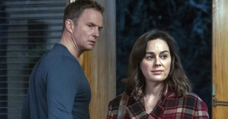 Rupert Penry-Jones and Jill Halfpenny in The Drowning on C5