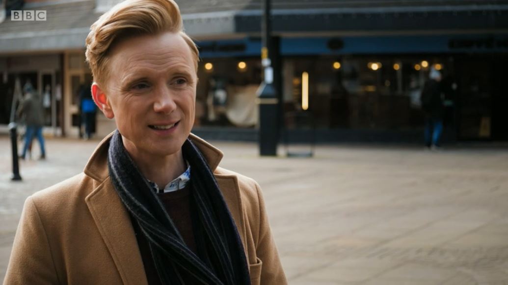 BBC presenter Owain Wyn Evans on The One Show