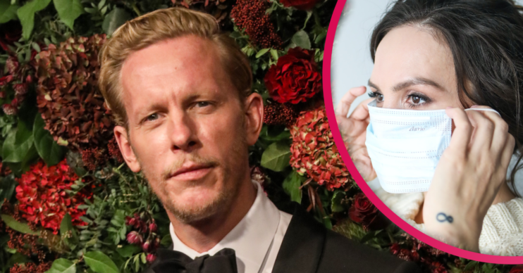 Laurence Fox outraged Twitter users when posted a snap of him wearing a false COVID mask exemption pass