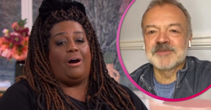 Alison Hammond on This Morning with Graham Norton