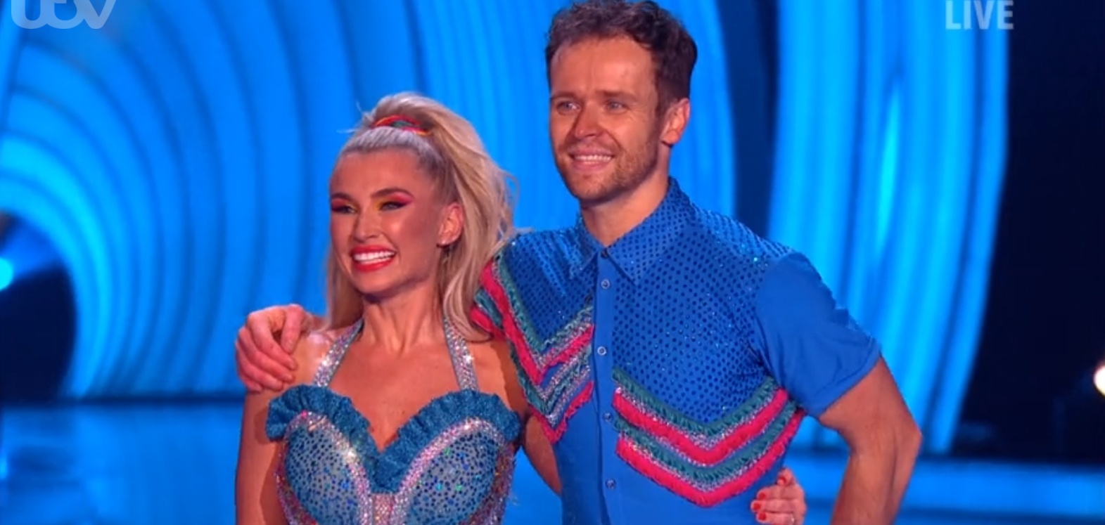 billie on dancing on ice