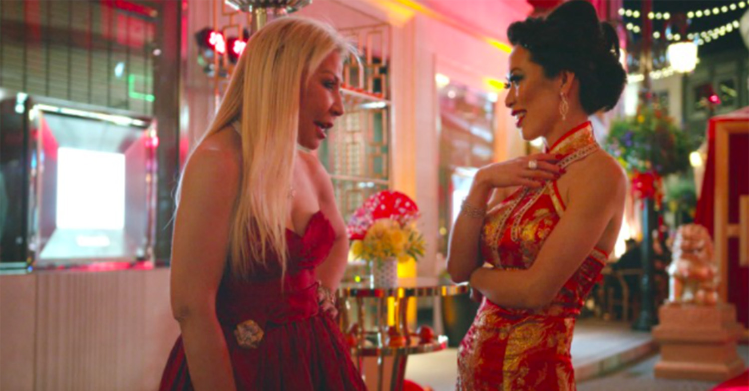 anna and christine on bling empire