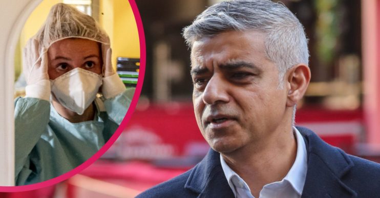London Mayor and coronavirus cases