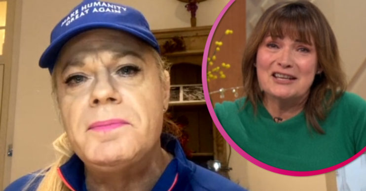 Eddie Izzard choked up on Lorraine over gender