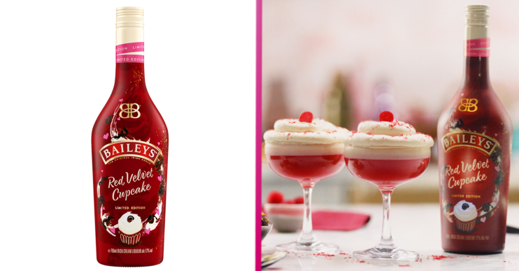 baileys red velvet cupcake