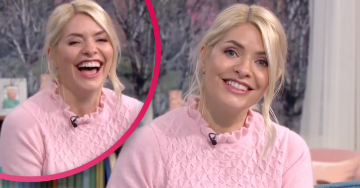 holly Willoughby this morning