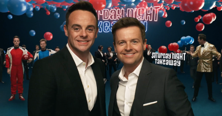 and and dec Saturday night takeaway