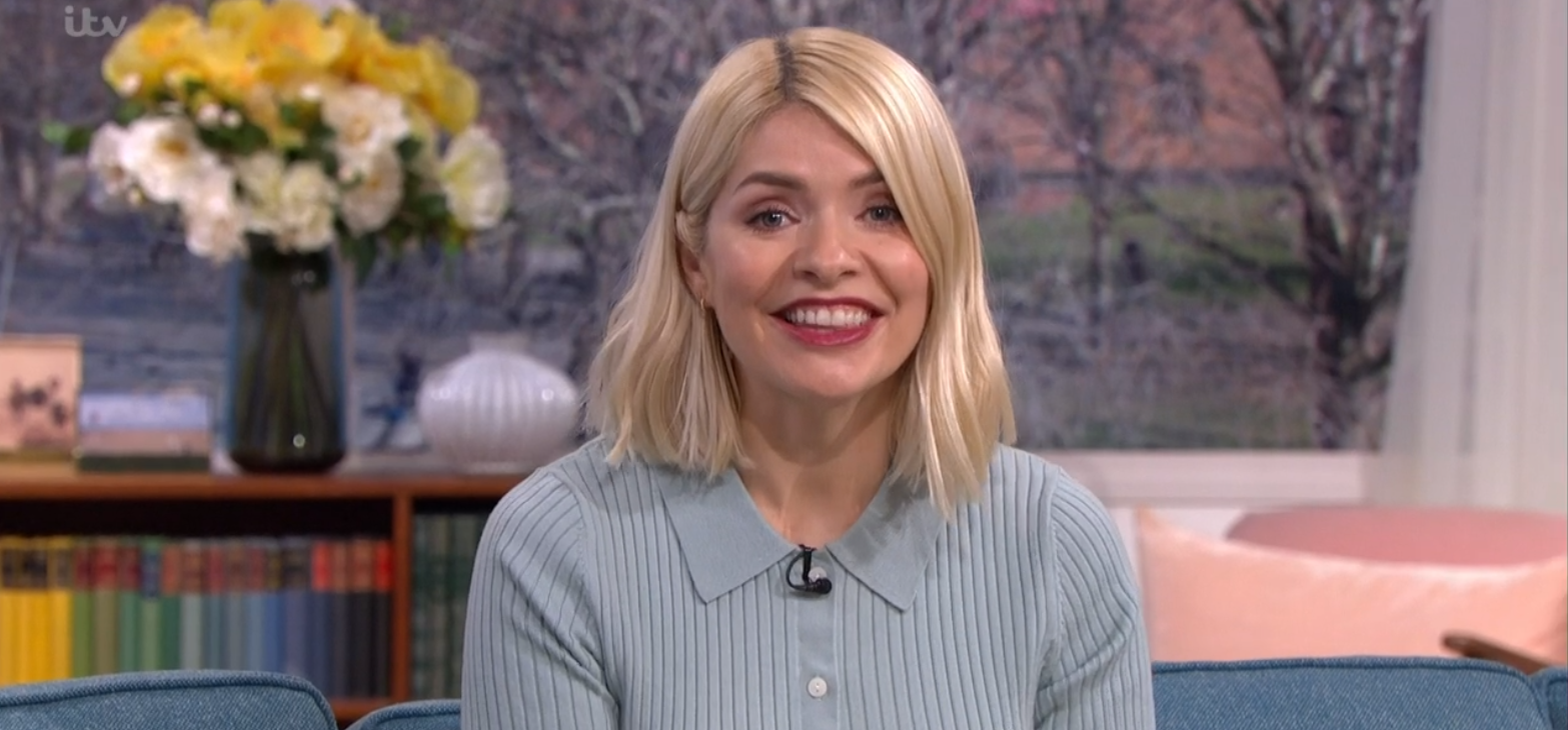 The presenter on This Morning