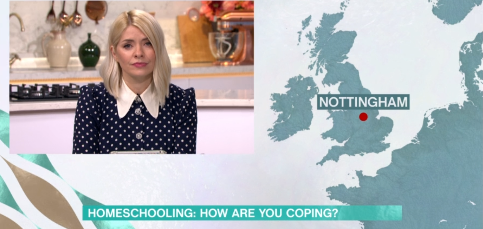 Holly Willoughby on This Morning