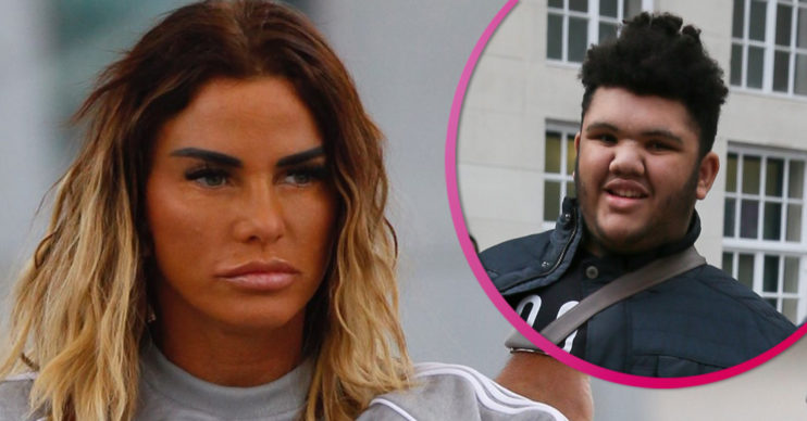 Katie Price and son Harvey