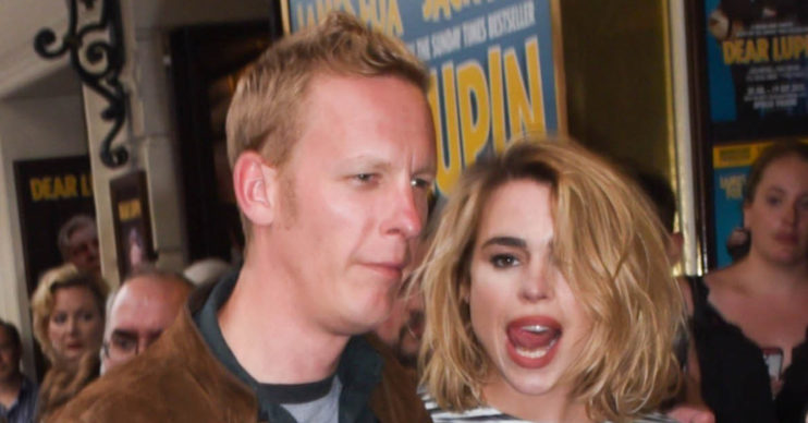 Laurence Fox with Billie Piper in 2015