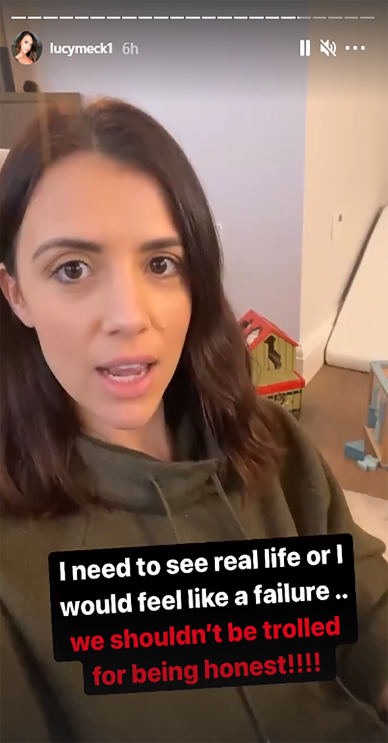 Lucy Mecklenburgh hits back at trolls