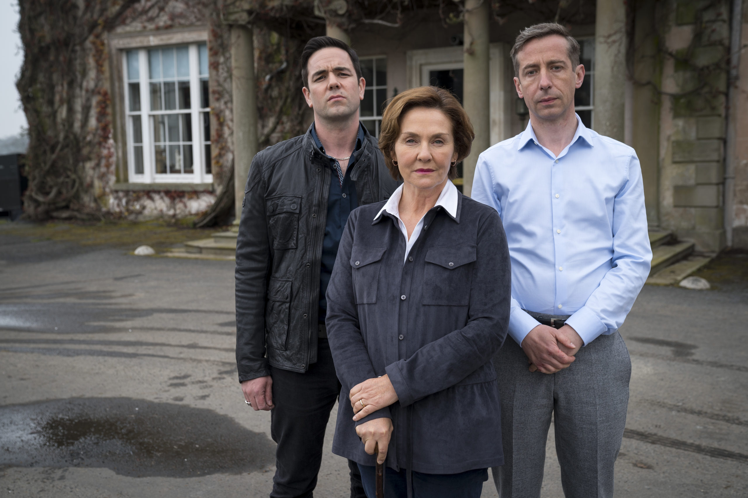 Finn, Katherine and Rory in Marcella series three
