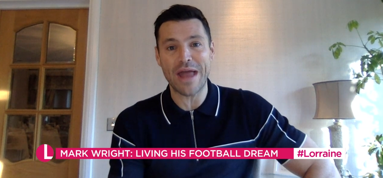 Mark Wright on Lorraine