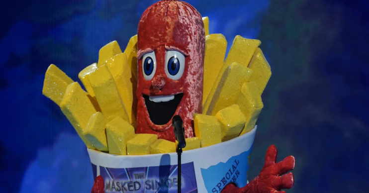 Who is Sausage on Masked Singer UK