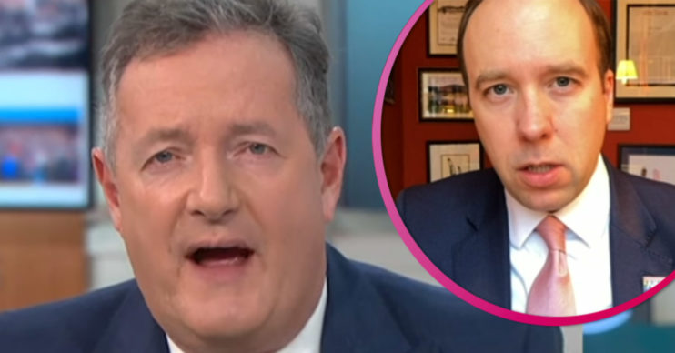 Piers Morgan interview Matt Hancock on GMB