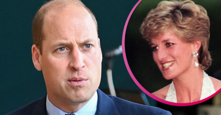 Prince William and Diana