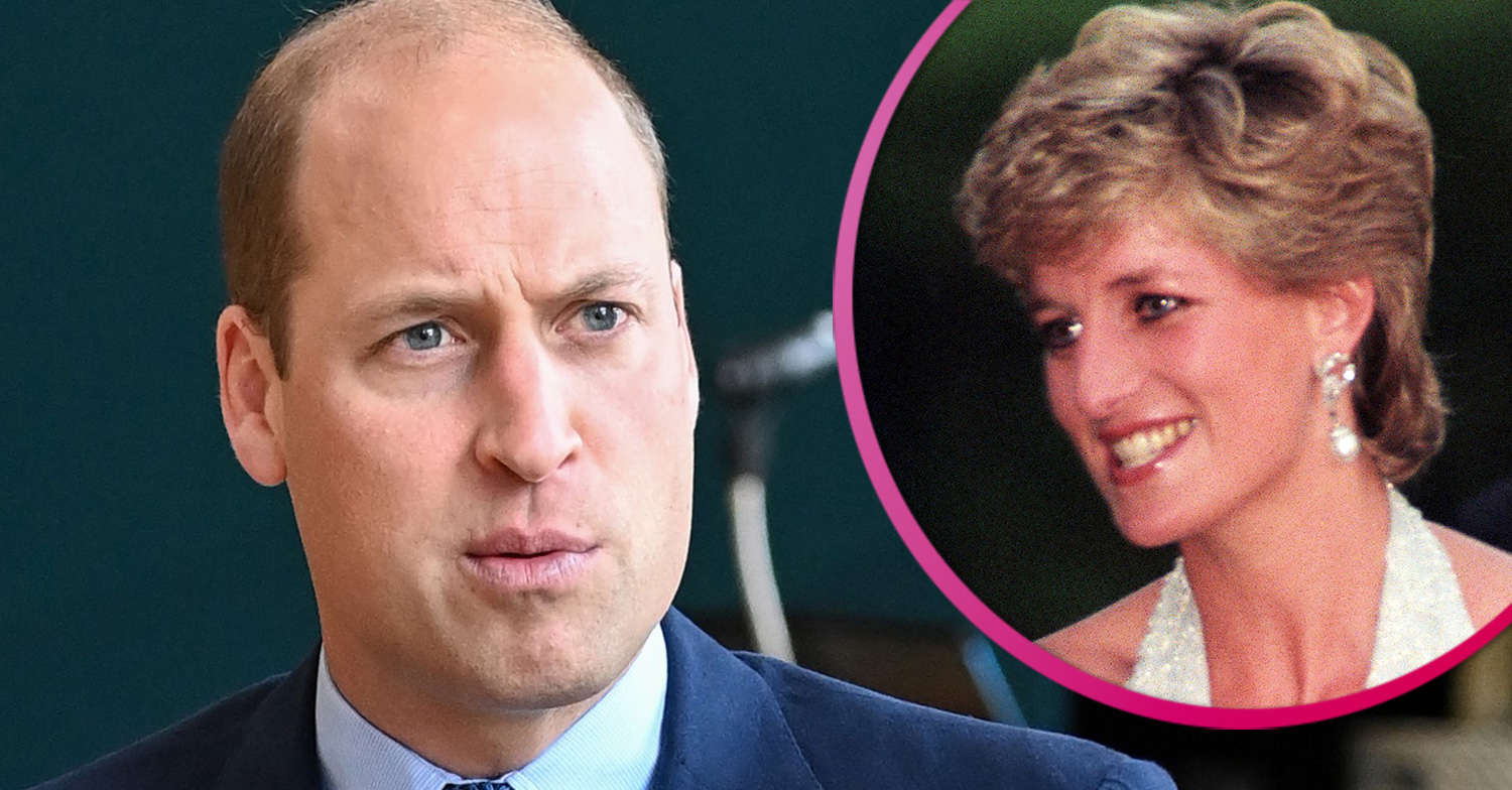 Prince William and Diana