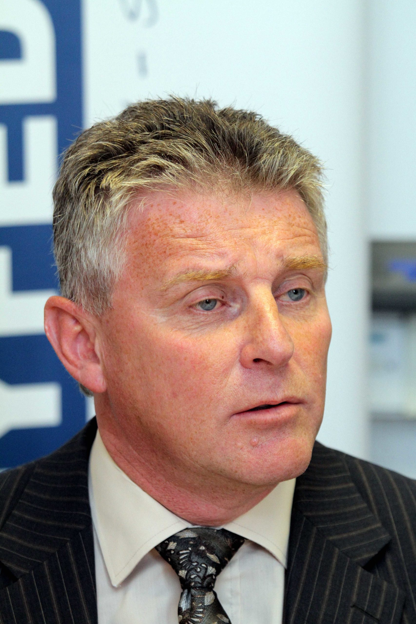 Steve Wilkins, when he was still a police officer