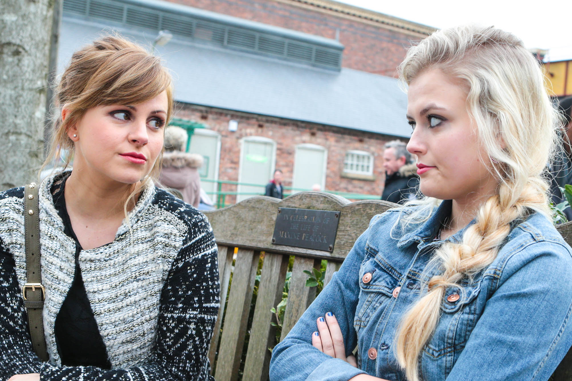 Sarah and Bethany moved back into No.8 when they returned from Milan