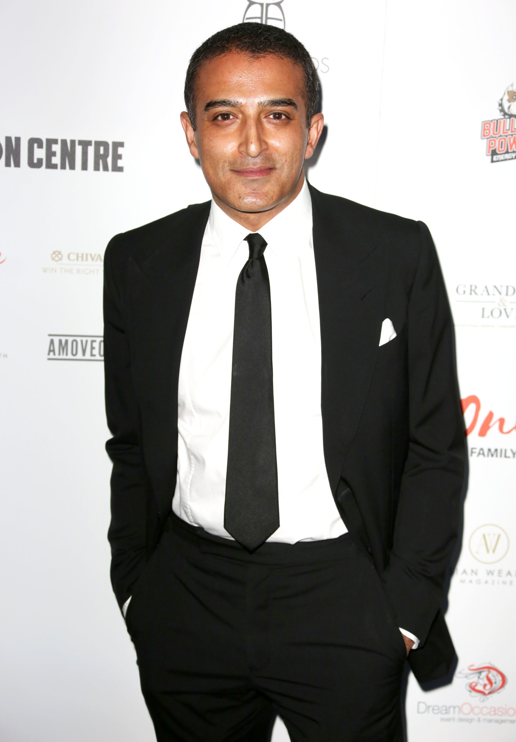 adil ray on the red carpet