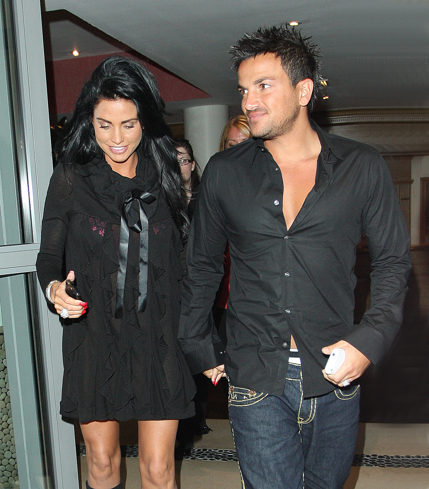 Katie Price and Peter Andre