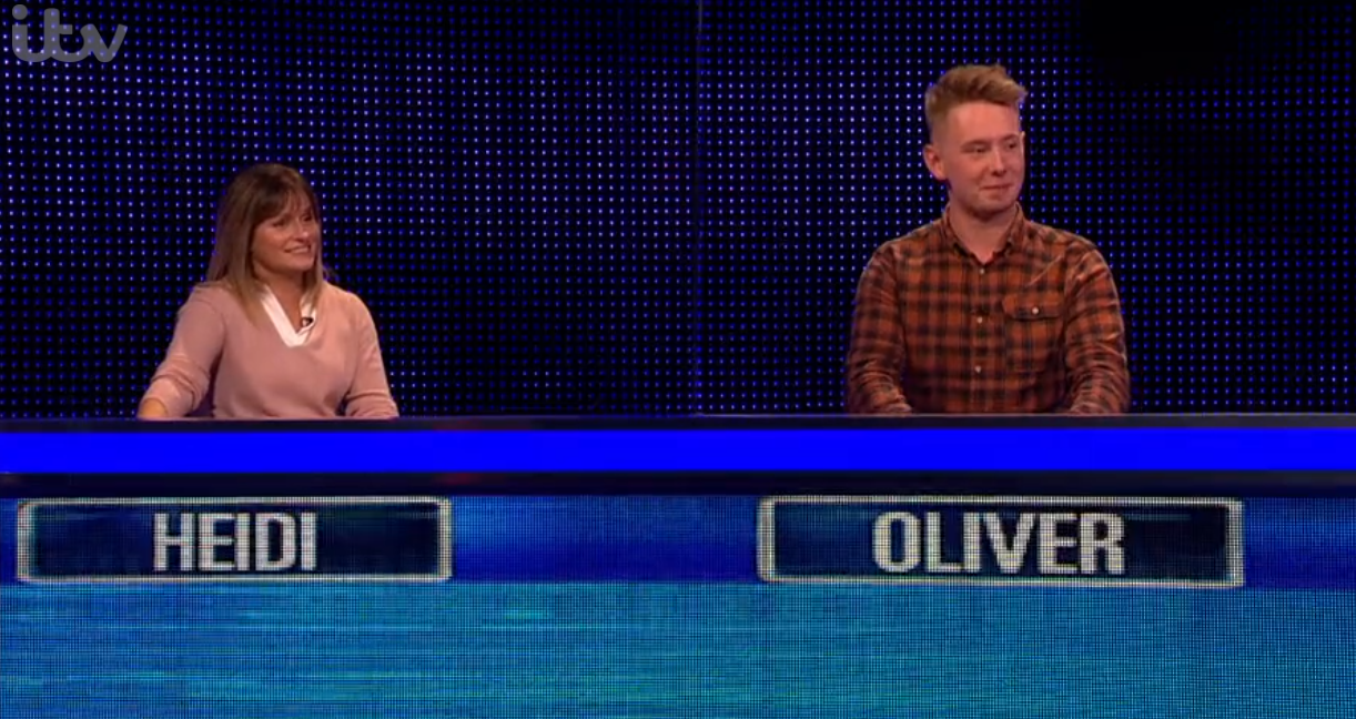 The Chase contestant Heidi