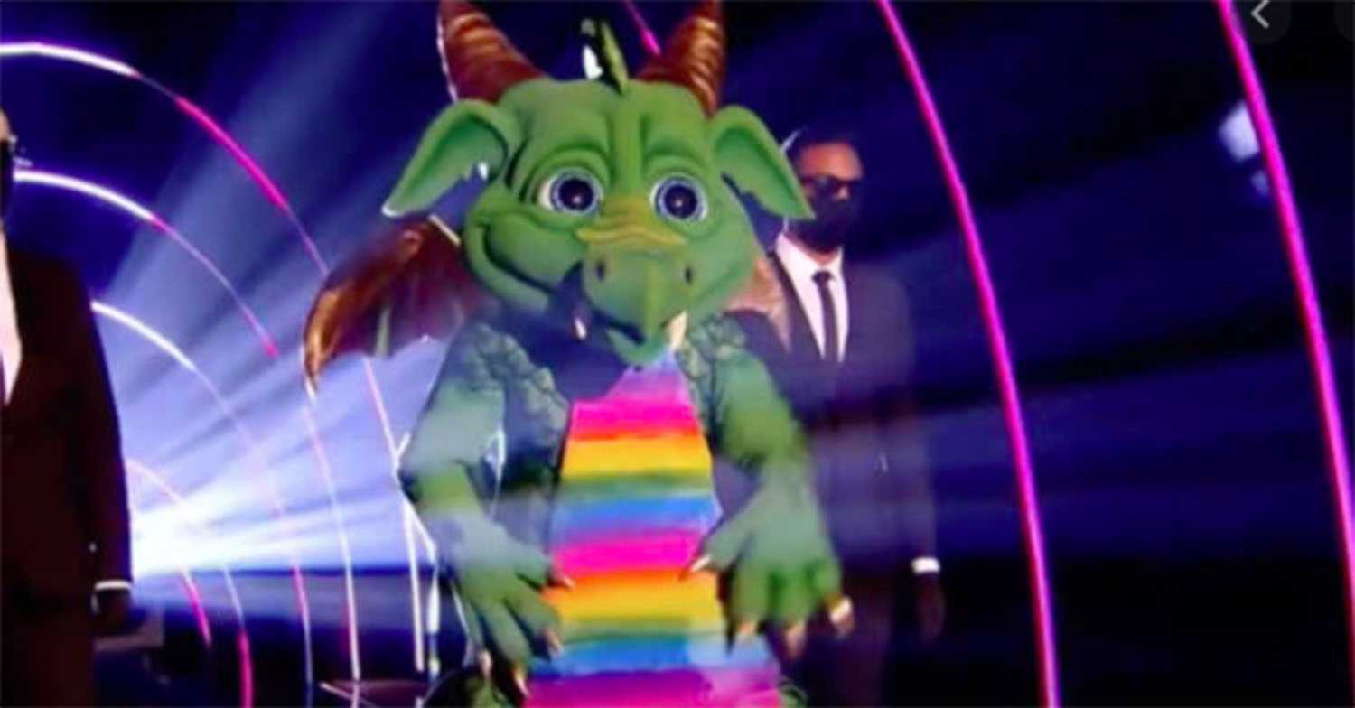dragon on the masked singer