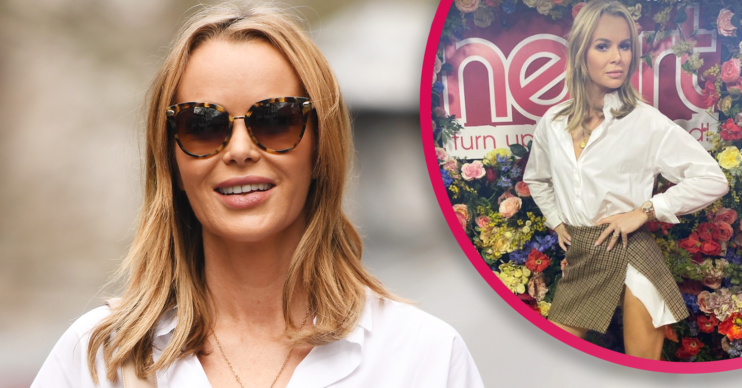 Amanda holden miniskirt