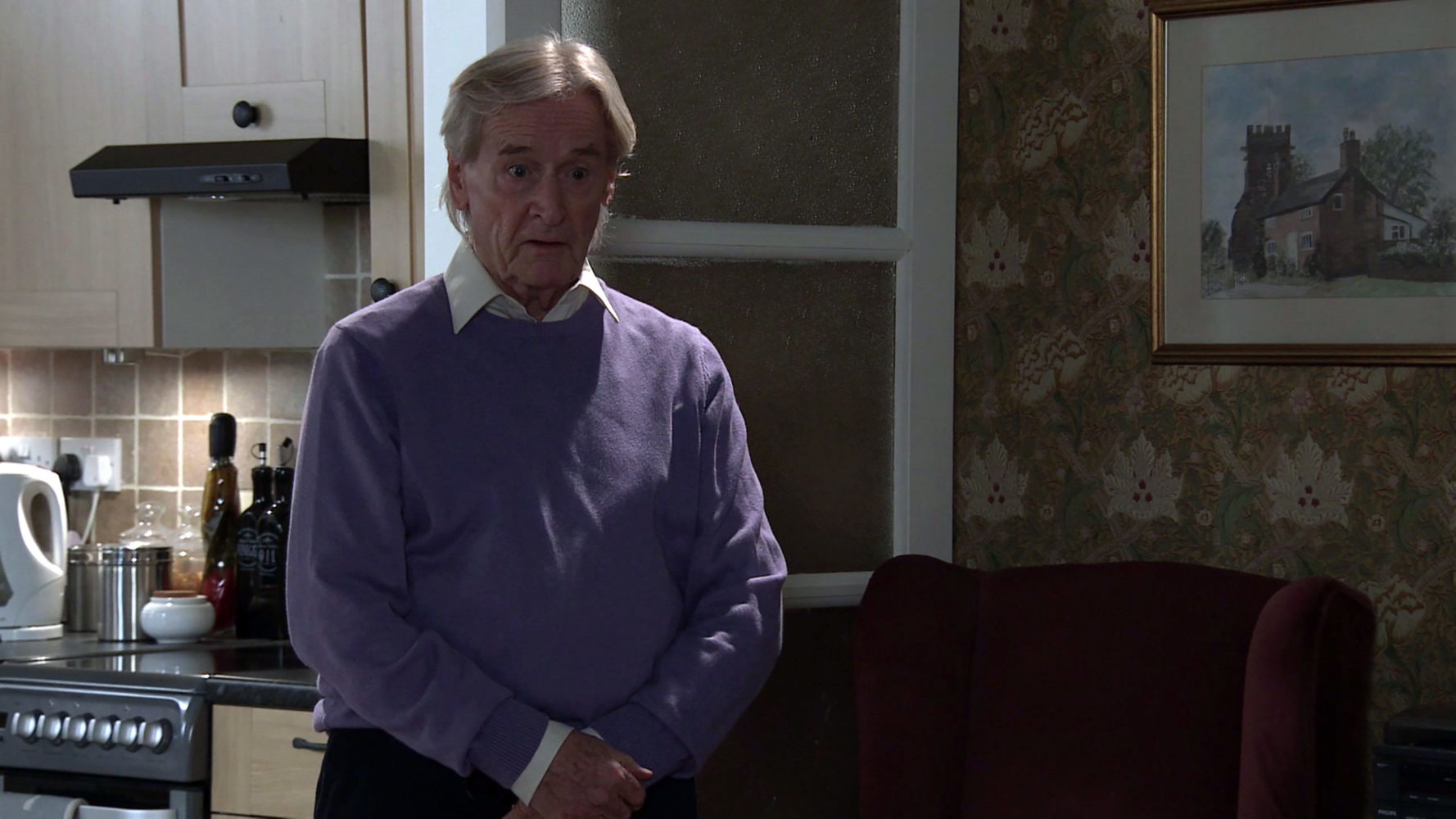 Coronation Street Ken Barlow is appalled at Steve's behaviour