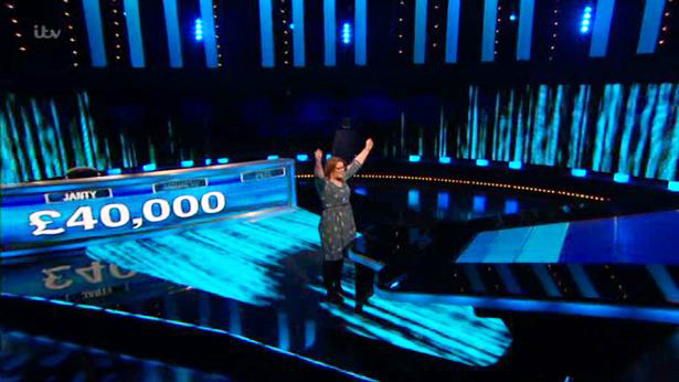 janty winning on the chase itv