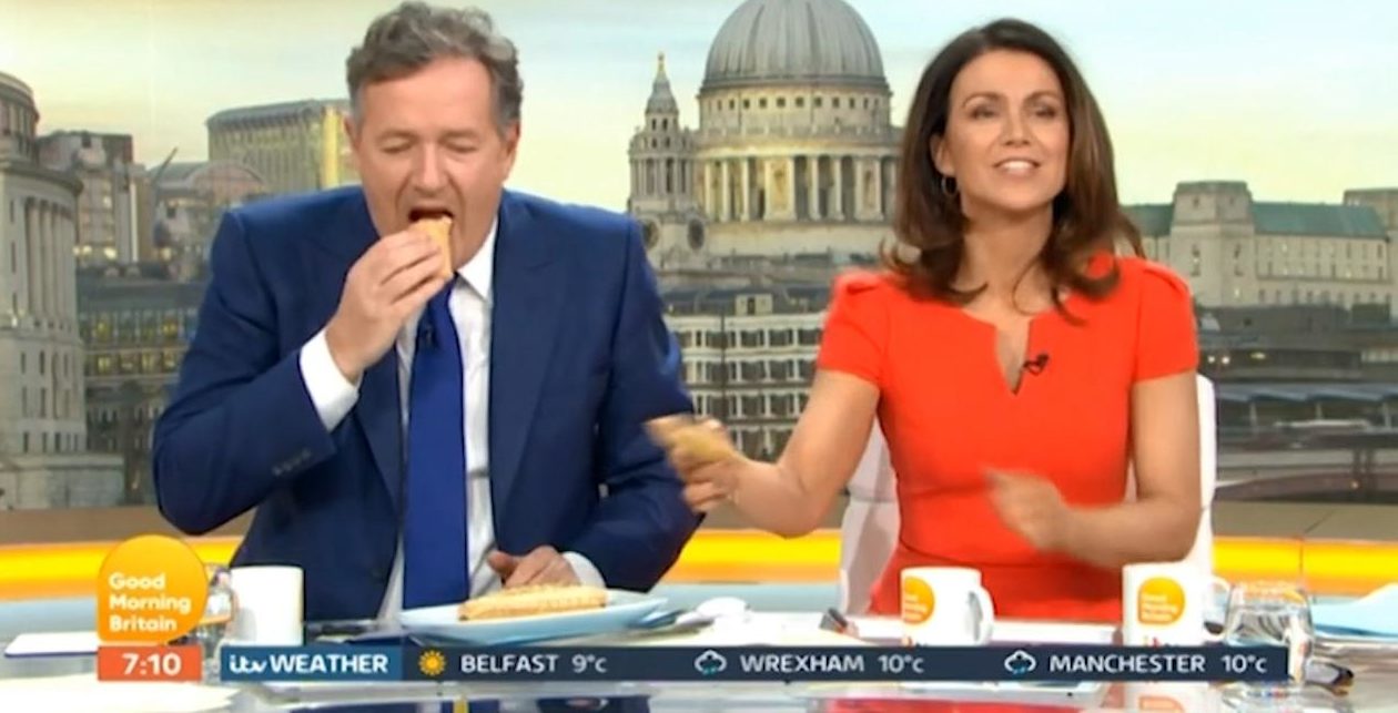 Piers Morgan vegans