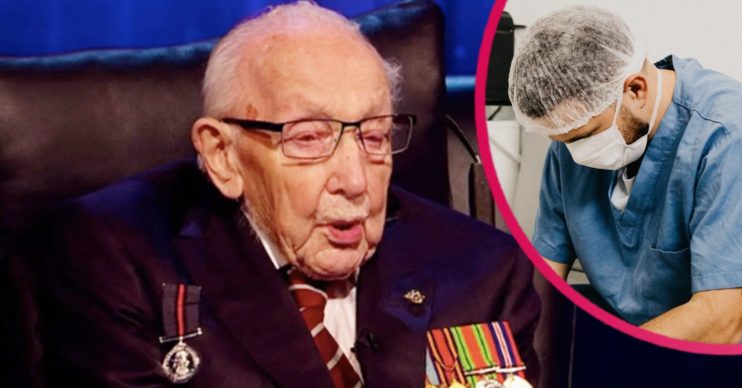 Captain Sir Tom Moore death