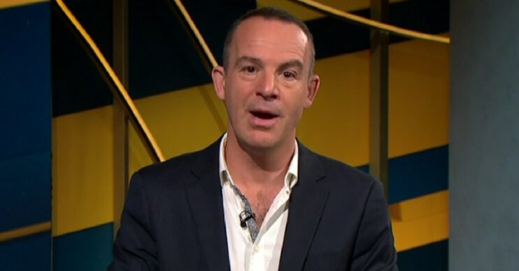 Money expert Martin Lewis speaking to viewers on show