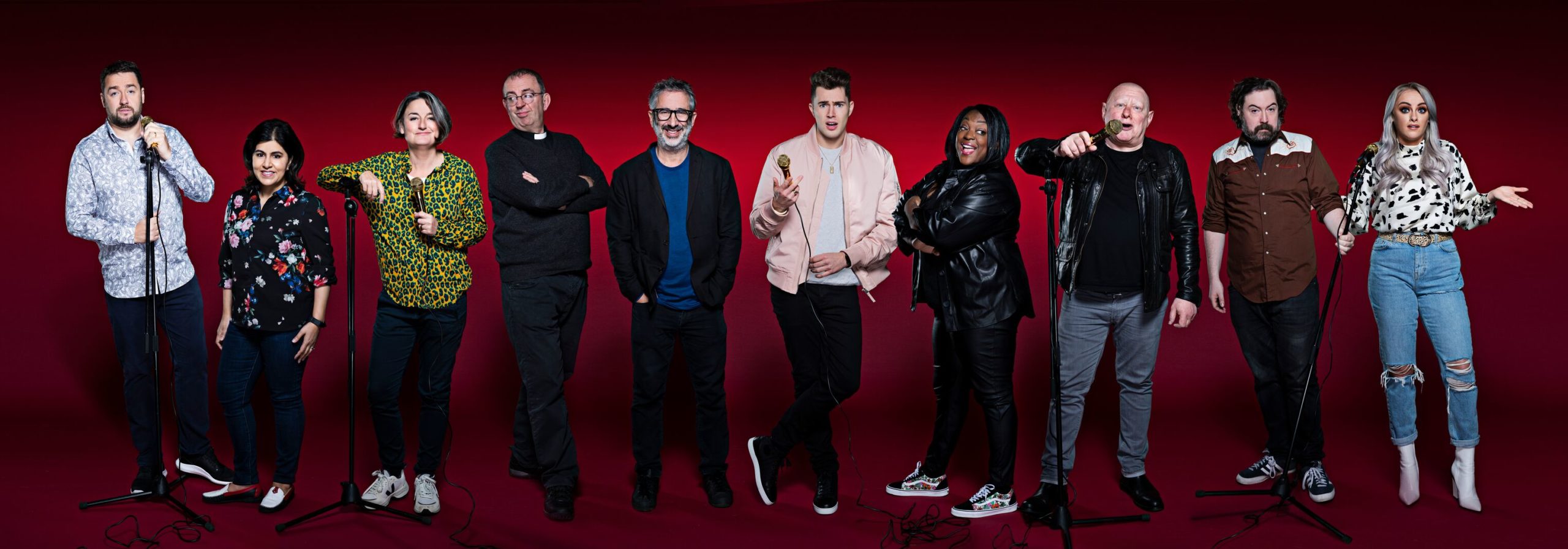 Who is taking part in Stand Up & Deliver