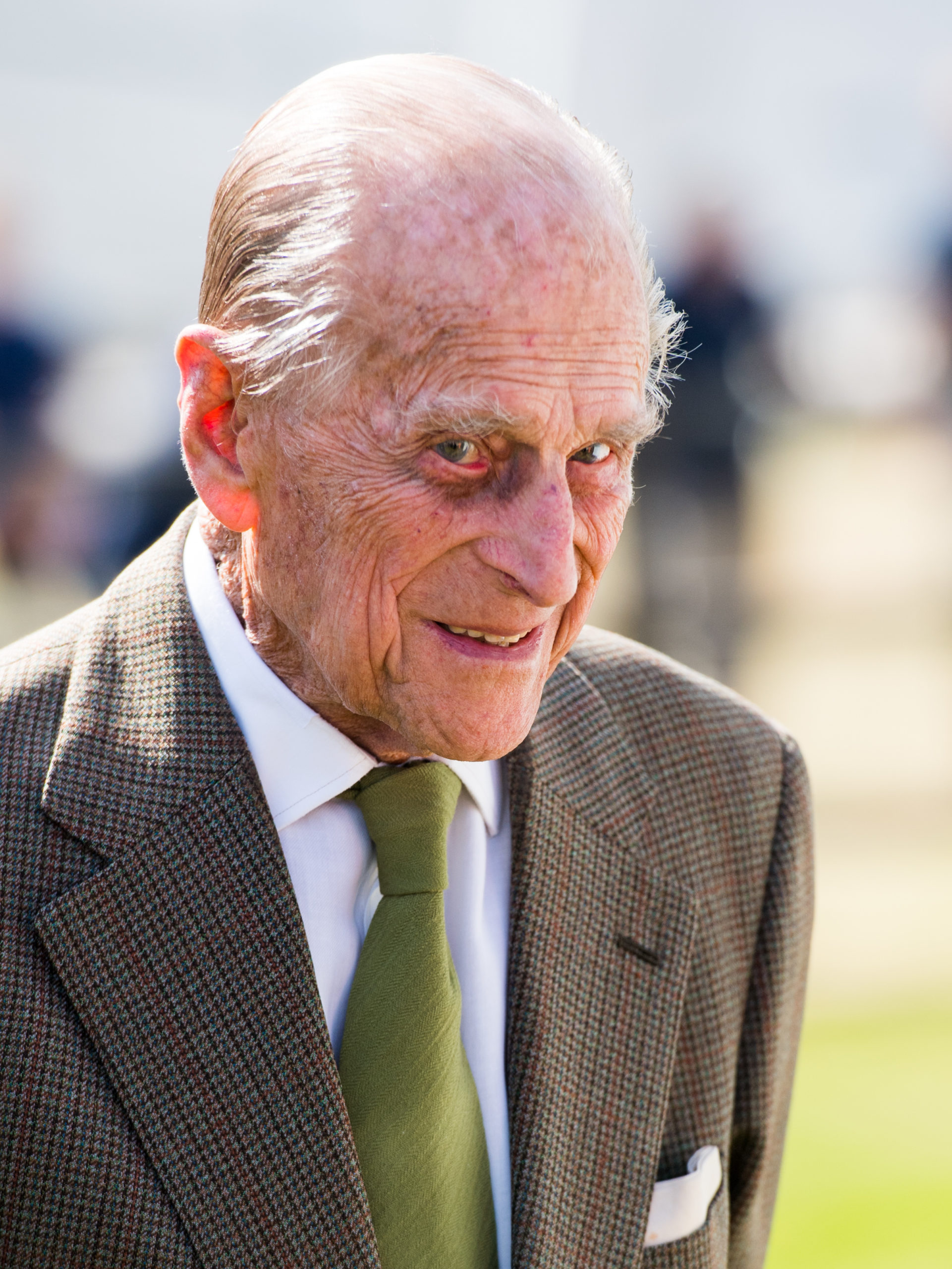 prince Philip smiling