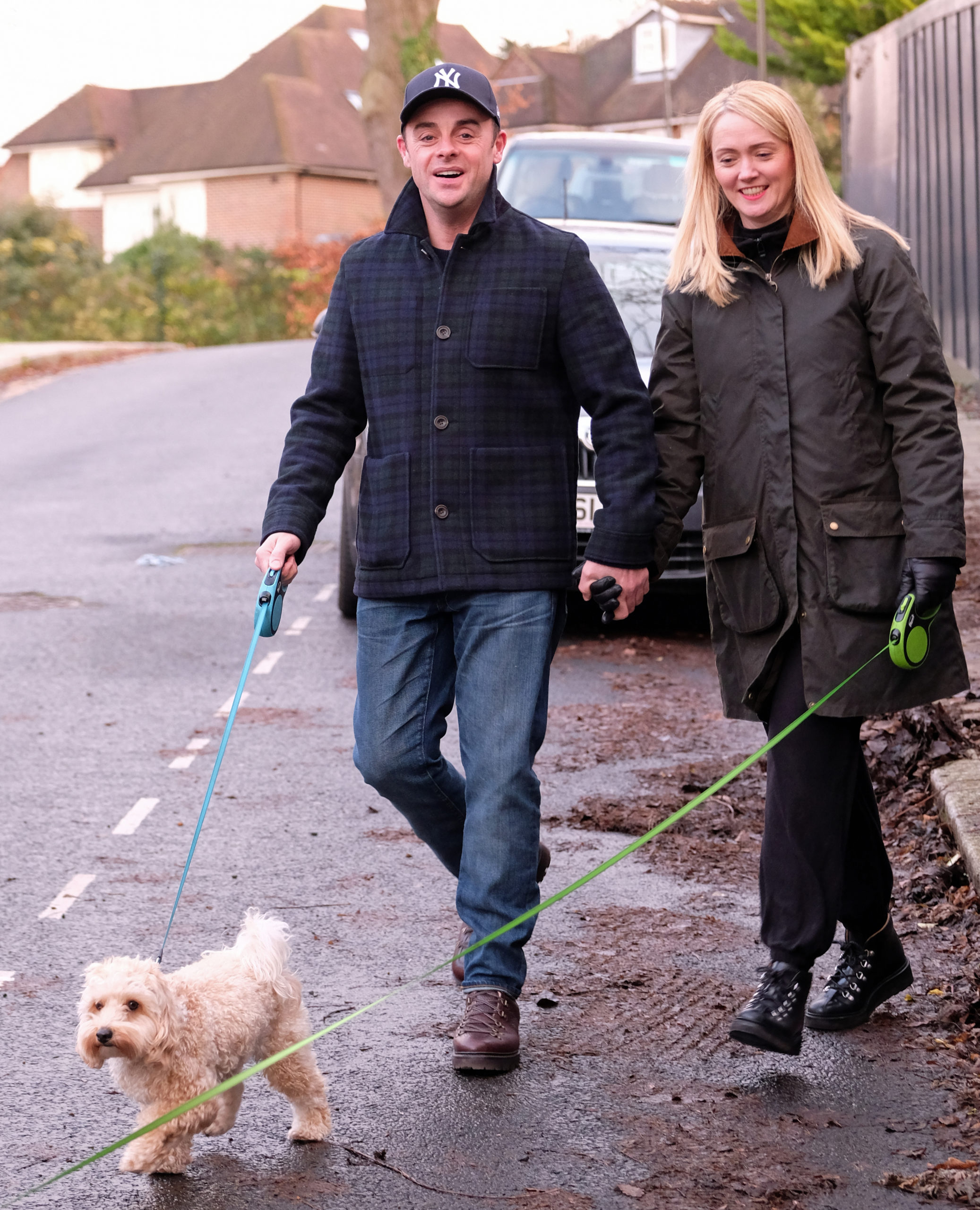 ant and anne-marie walking dogs