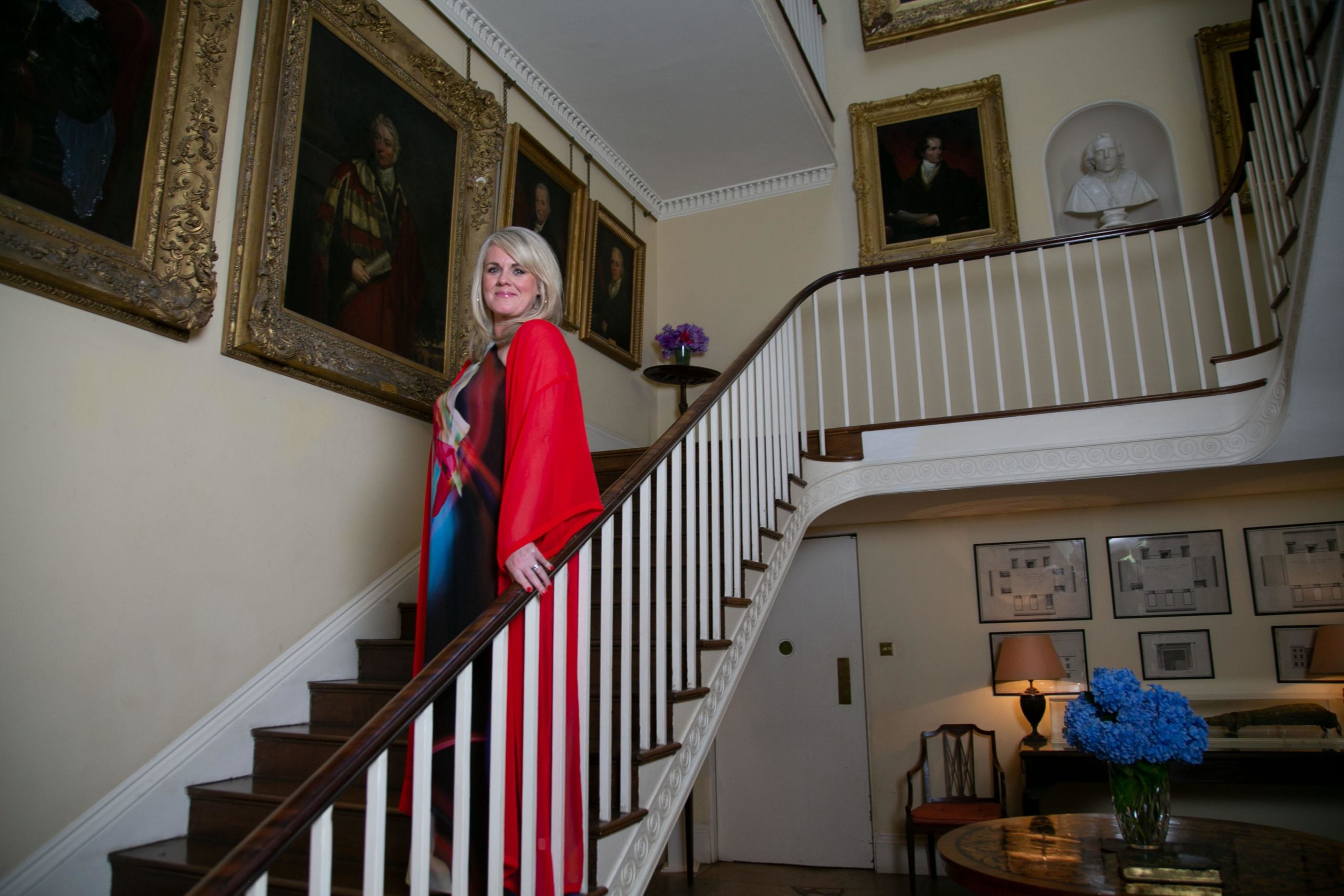 Sally Lindsay in posh sleepover