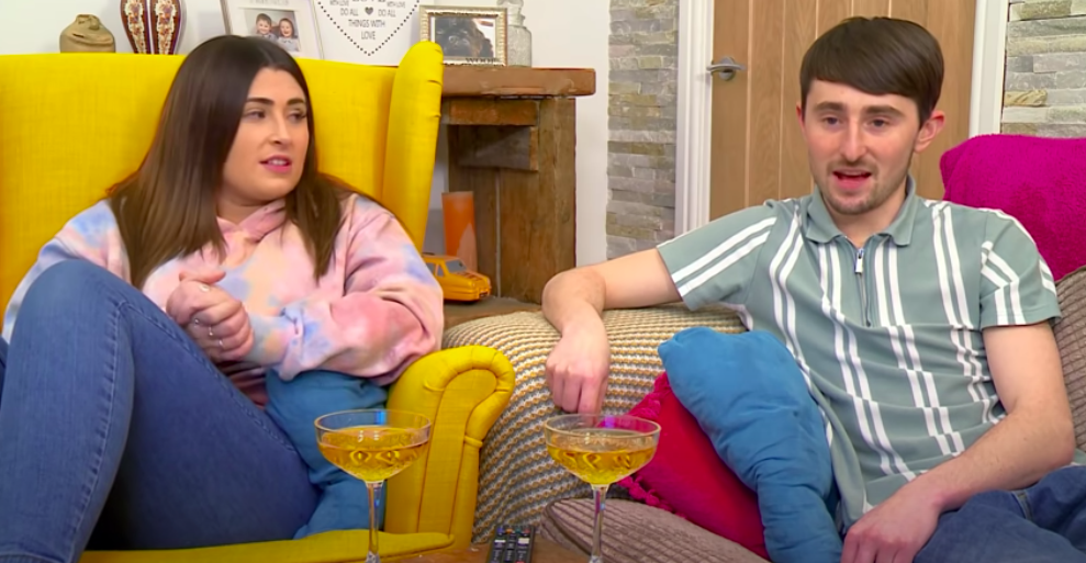Sophie and Pete on Gogglebox