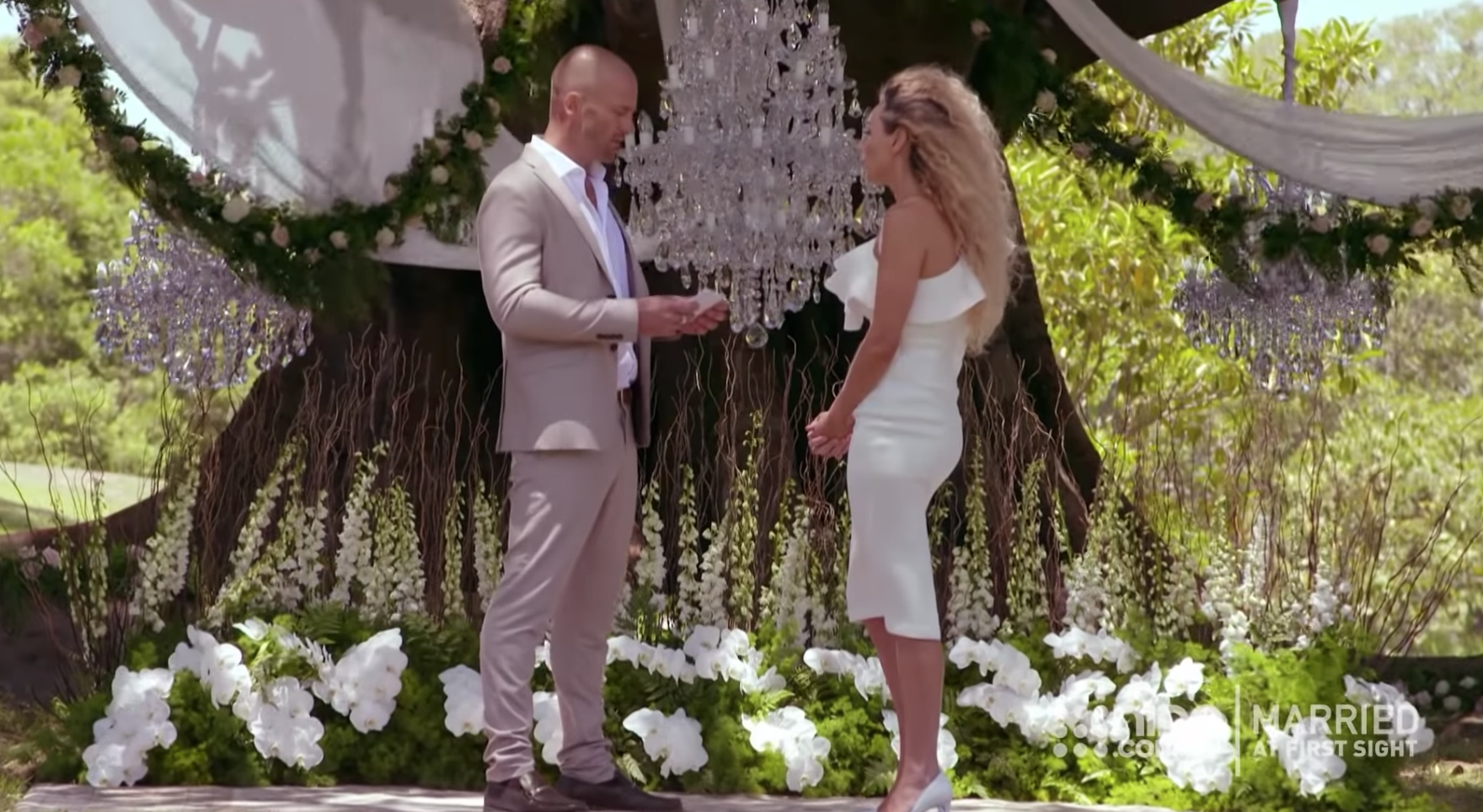 Mike and Heidi's commitment ceremony