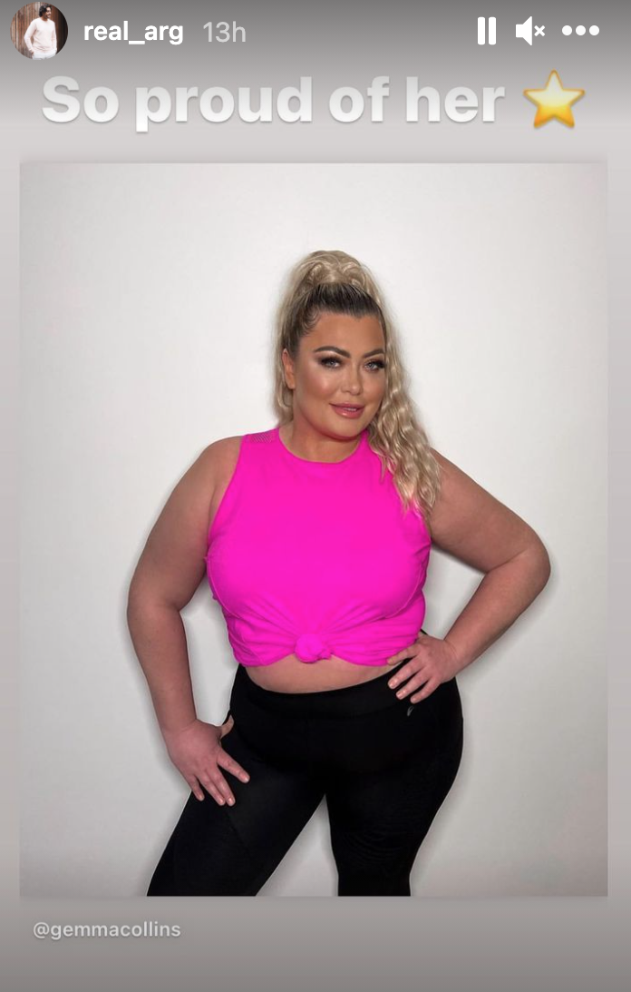 James Argent praises Gemma Collins after Life Stories appearance