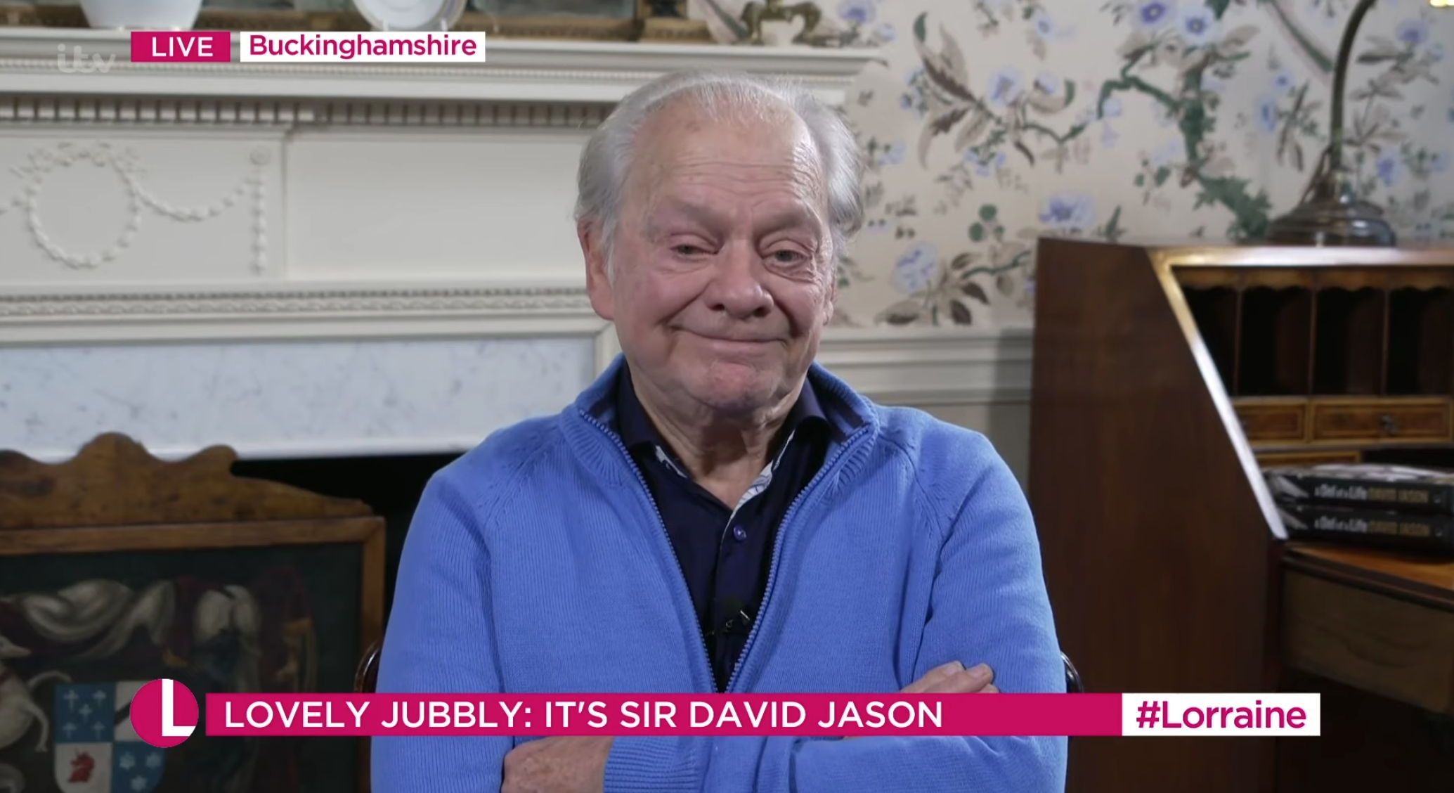 Sir David Jason says modern comedy is on a downward spiral